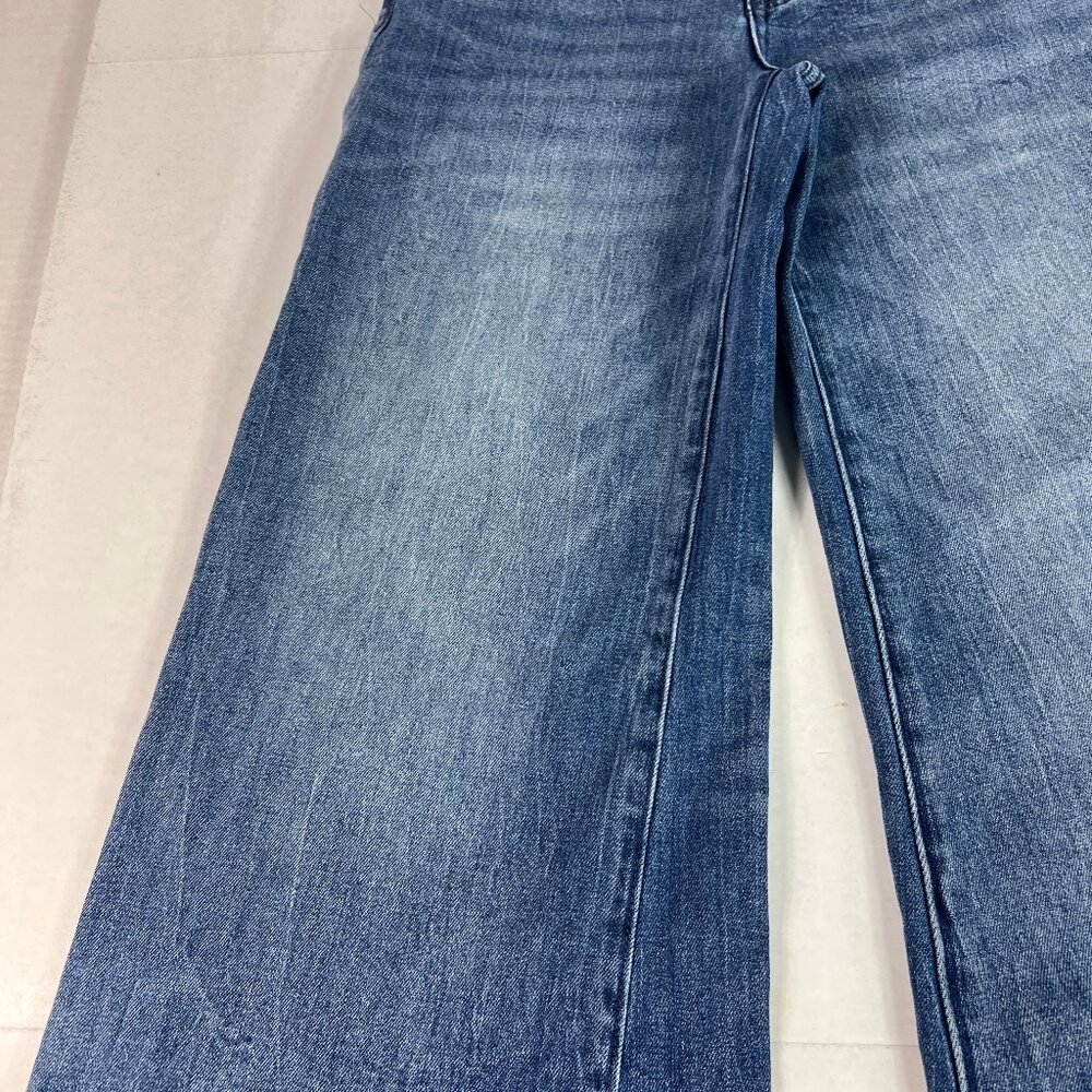 Kut From The Kloth Jeans Women's 27x27* Goldie Flare Mid Rise Blue Denim Tag 0 - Picture 4 of 16